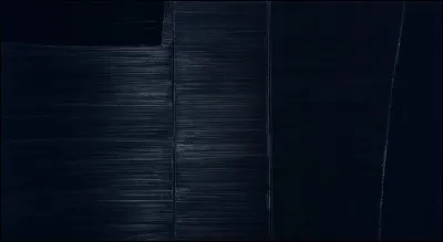 "Outrenoir" est signé du peintre Pierre Soulages.