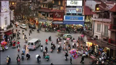 Cette ville d'Asie, capitale du Vietnam, c'est :