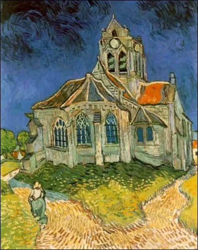 Qui a peint "L'Église à Auvers" ?