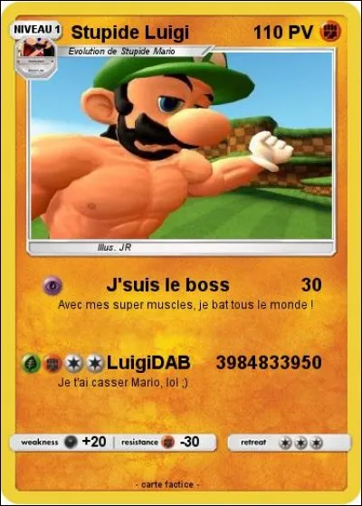 Que penses-tu de cette carte ?