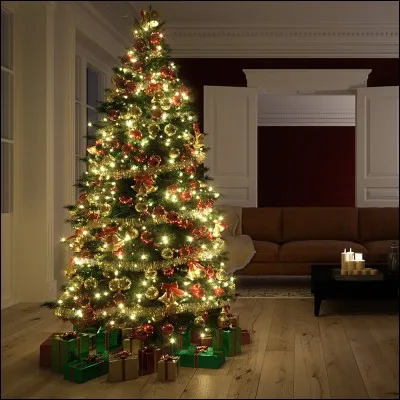 À l'origine, les boules sur le sapin étaient...