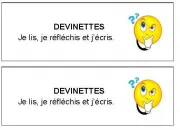 Quiz #Devinettes et charades