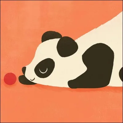 De quelles couleurs est le panda ?