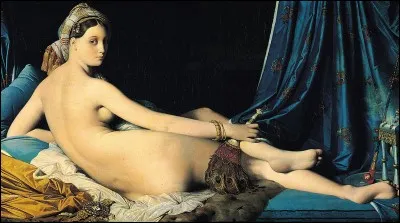 On connaît tous ta "Grande Odalisque" !