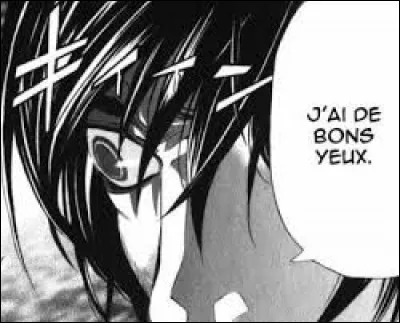 Commençons avec la vue, avec les shinigamis de "Death Note" : quelle est l'une des choses qu'ils voient en plus grâce à leurs yeux ?