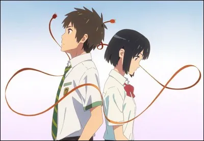 Où Taki a-t-il mis le bandeau de Mitsuha pendant les trois ans où il l'a gardé ?