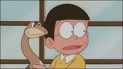 Sunéo et Doraemon sont les personnages principaux du manga.