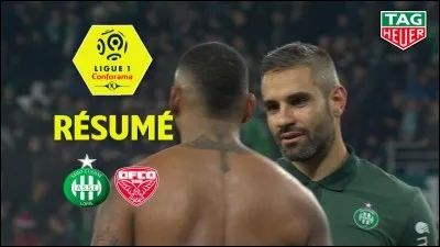 Quel joueur a réalisé un triplé contre Saint-Etienne mercredi dernier ?