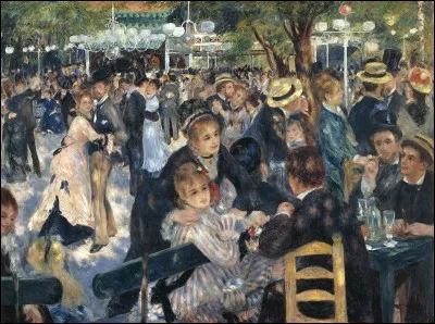 Le « Bal du moulin de la Galette » représente une foule joyeuse de personnes de tous les milieux sociaux, qui partagent du bon temps, dansent à gauche, bavardent à droite, fument et boivent. Cela nous conduit en 1901, année où Auguste Renoir a reçu la légion d'honneur des mains du président Émile Loubet. Qui instaura cette décoration honorifique française ?