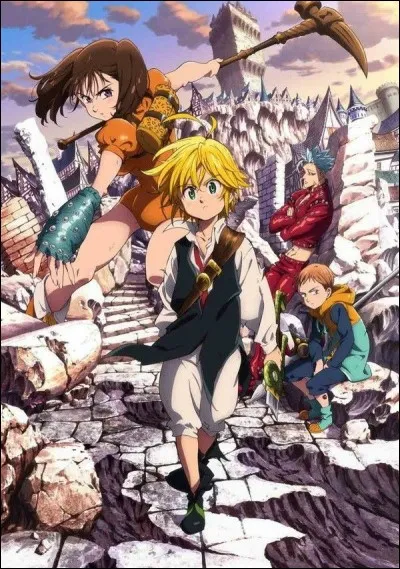 Quel est le premier membre des Seven Deadly Sins que Meliodas, Elizabeth et Hawk vont trouver ?