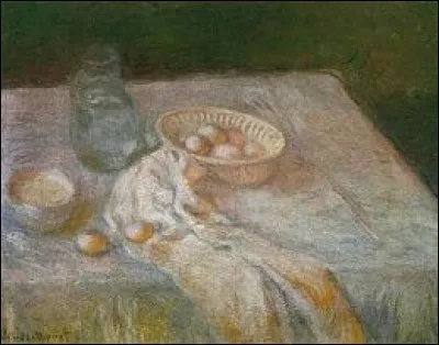 Qui a peint "Nature morte aux oeufs" ?