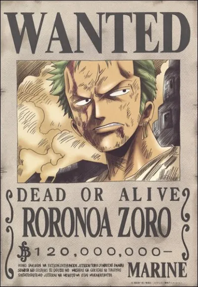 Quel est le premier sabre de Zoro ?