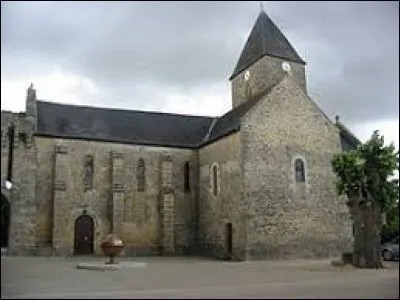 Notre balade dominicale commence devant l'église Saint-Denis d'Aubigné-sur-Layon. Village viticole Angevin, il se situe en région ...