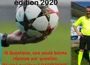 Quiz Football Arbitre, lois de jeu