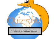 Quiz Les 13 ans de Quizz.biz