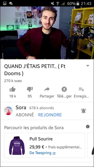 Comment se prénomme Sora ?