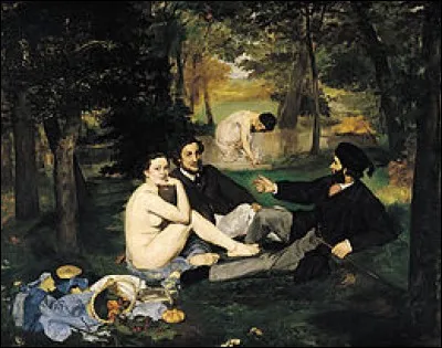 Qui a peint "Le déjeuner sur l'herbe" ?