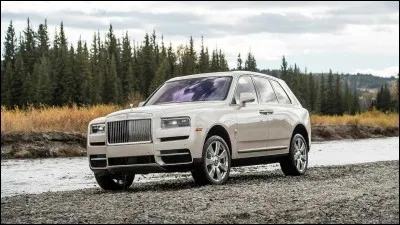 La Rolls Royce Cullinan est le 1er SUV commercialisé par la marque anglaise.