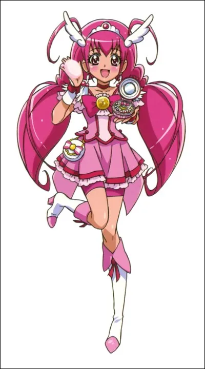 Comment s'appelle la Glitter Force rose ?