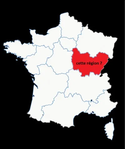 Comment s'appelle la région indiquée sur la carte jointe ?