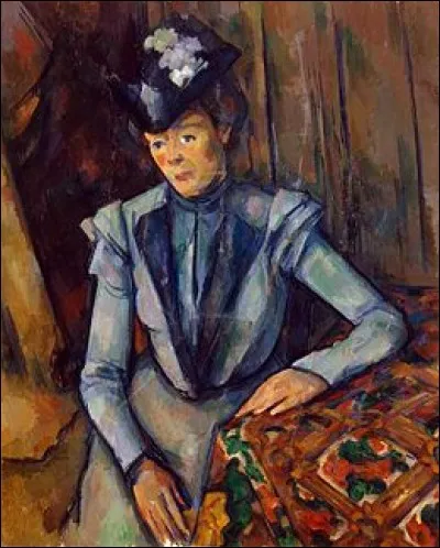 À qui doit-on "Portrait d'une dame en bleu" ?