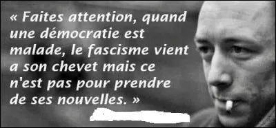 De qui est la citation figurant sur l'image ?