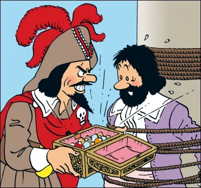 Quel est le prénom du pirate le Rouge ?