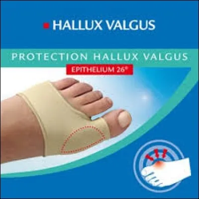 Epitact assure qu'il peut soulager votre hallux valgus !
Quel terme est plus couramment utilisé pour désigner ce problème ?