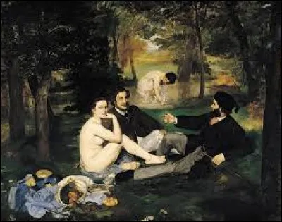 Qui a peint "Le Déjeuner sur l'herbe" ?