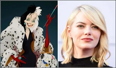 Comment s'appelle l'horrible sorcière dans le film "Les 101 dalmatiens" ?