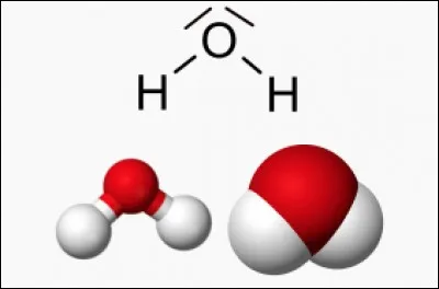 Quelle est la formule chimique de l'eau pure ?