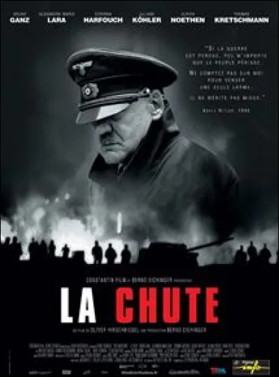 Quelle est la nationalité du film "La Chute" ?