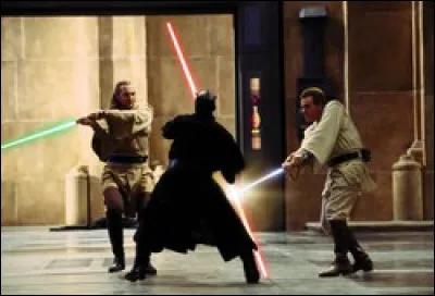 Dans l'épisode 1, sur quelle planète se trouvent Obi-Wan Kenobi et son maître Qui-Gon Jinn lors de l'affrontement avec Dark Maul où Qui-Gon Jinn perdra la vie ?