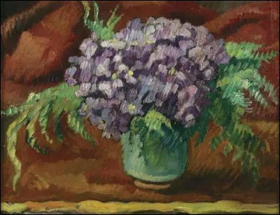 Qui a peint "Vase au bouquet de violettes" ?