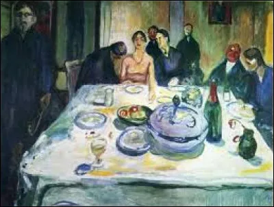 Qui a représenté "La Table du dîner" ?