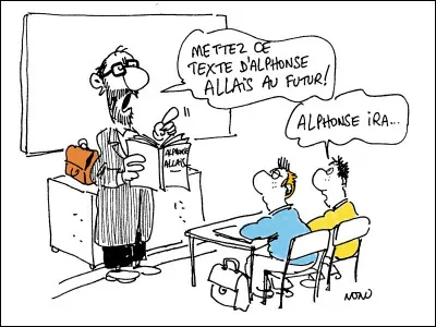 Qui a dit : Le verbe aimer est difficile à conjuguer : son passé n'est pas simple, son présent n'est qu'indicatif, et son futur est toujours conditionnel ?