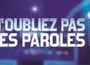 Quiz N'oubliez pas les paroles #1