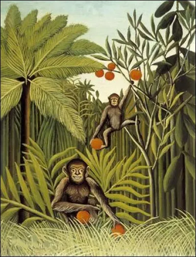 Qui a représenté "Les Singes dans la jungle" ?