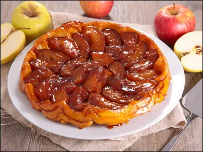 Lequel de ces termes a un lien direct avec la particularité de la tarte Tartin, une tarte aux pommes renversée ?