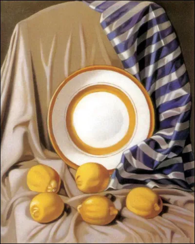 À qui doit-on "Nature morte avec citrons et assiette" ?