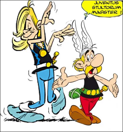 Face à Goudurix, Astérix fait forcément l'effet d'un sage, n'est-ce pas ?