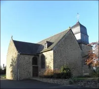 Nous sommes devant l'église Saint-Martin de Beaucé. Commune Bretillienne, elle se situe en région ...