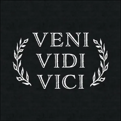 Qui a dit, ''Veni, vidi, vici'' (Je suis venu, j'ai vu et j'ai vaincu) de son vivant ?