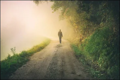 Qui était sur la route toute la sainte journée ?