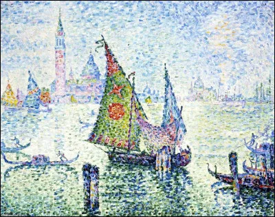 Qui est le peintre de "La Voile verte" ?