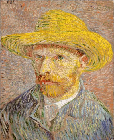 C'est son autoportrait au chapeau de paille !