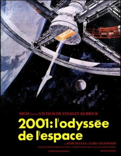 En quelle anne est sorti en salles le film '2001 : l'odysse de l'espace' ?