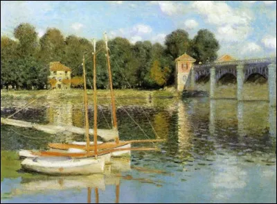 Qui a peint "Le Pont d'Argenteuil" ?