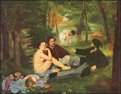 Pour commencer, qui a peint "Le Déjeuner sur l'herbe" ?