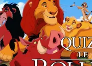 Quiz Le Roi lion